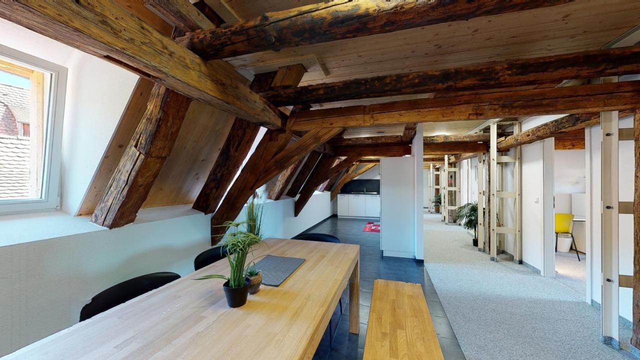 Karl V - Geschichte Leben Im Herzen Der Altstadt ชเวบิชฮัลล์ ภายนอก รูปภาพ
